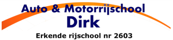 Logo rijschool dirk